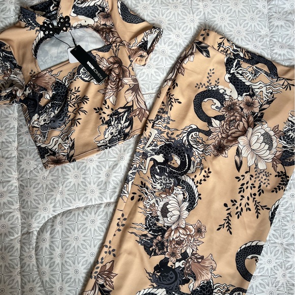 Fashion Nova Dresses & Skirts - two piece set from fashion nova